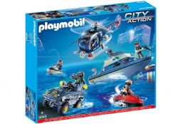 PLAYMOBIL ACTION HEROES - ENSEMBLE DE POLICE TACTIQUE #9043